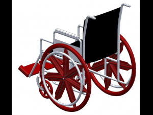wheelchair 3D Model