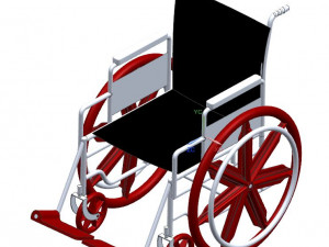 wheelchair 3D Model