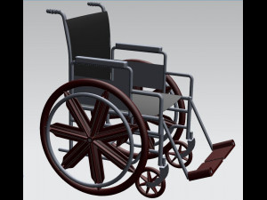 wheelchair 3D Model