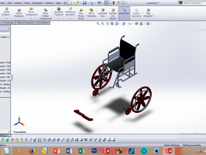wheelchair 3D Model