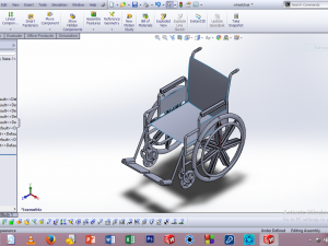 wheelchair 3D Model