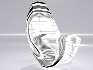 modern chair Modelo 3D