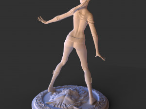 fantasy character elf girl 3D 打印模型