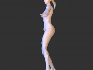 fantasy character elf girl 3D 打印模型
