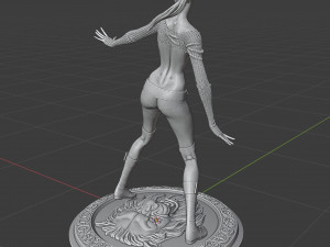 fantasy character elf girl 3D 打印模型
