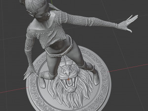 fantasy character elf girl 3D 打印模型