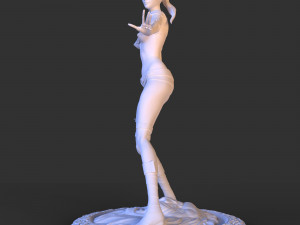 fantasy character elf girl 3D 打印模型