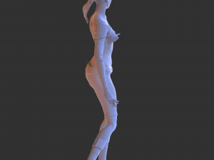 fantasy character elf girl 3D 打印模型