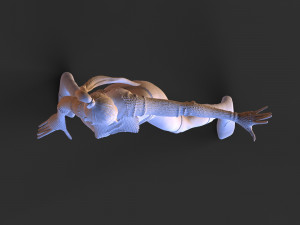 fantasy character elf girl 3D 打印模型