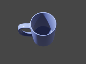cup 3D मॉडल