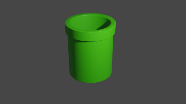 tuberia super mario 3D Модель .c4d .max .obj .3ds .fbx .stl .blend 