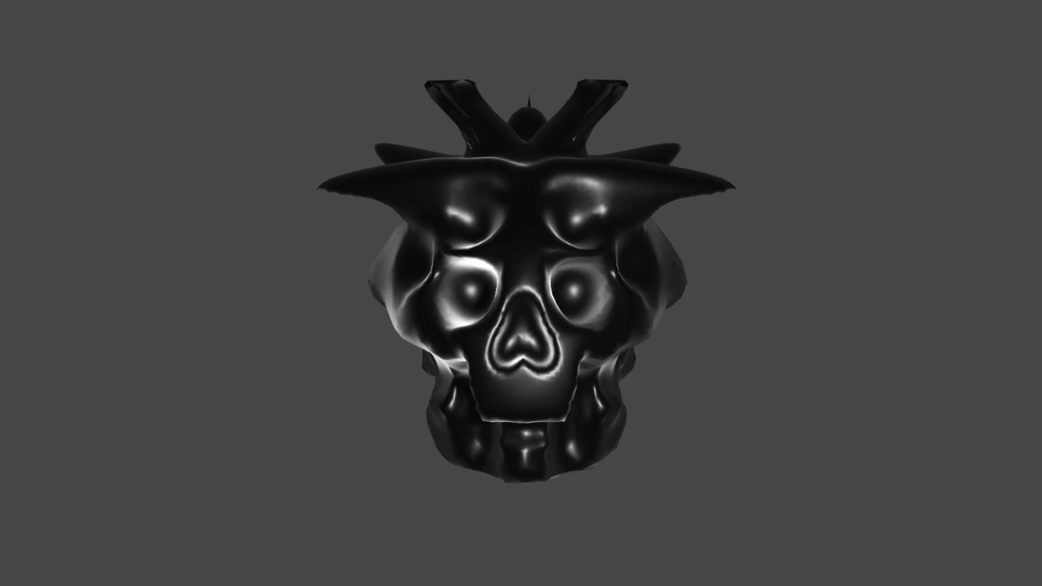 skull calavera luck 3D Model .c4d .max .obj .3ds .fbx .stl .blend