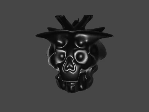 skull calavera luck 3D Model