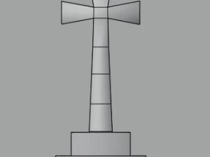 monumen Model 3D