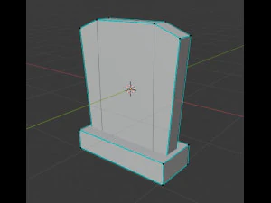 monumen Model 3D