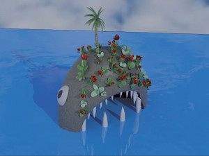 island 3D Model
