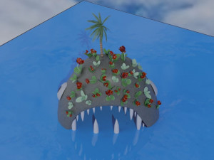 island 3D 모델