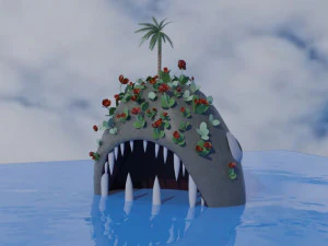 island 3D Model