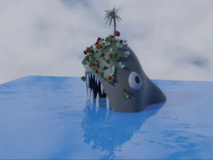 island 3D Model