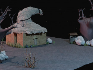 house witch 3D-Modell