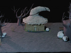 house witch 3D Model