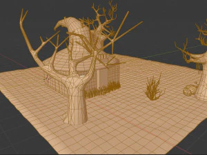 house witch 3D Model