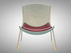 wicker chair 3D Model