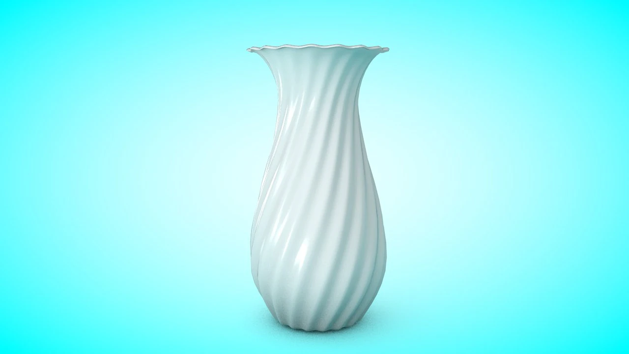 vase 2 3D Model .c4d .max .obj .3ds .fbx .stl .blend 