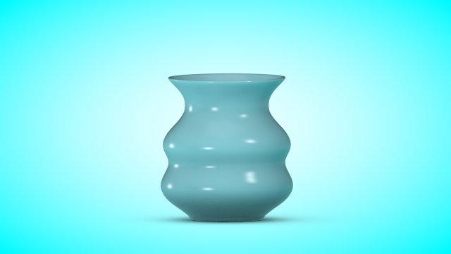 vase 3 3D Modell .c4d .max .obj .3ds .fbx .stl .blend