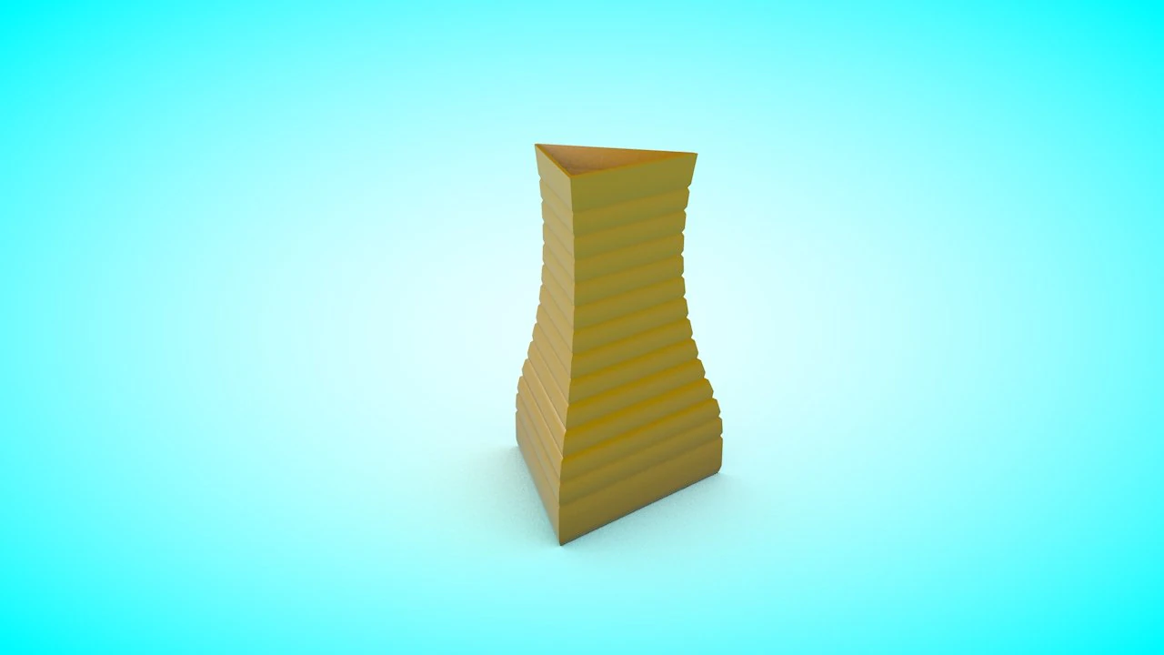 vase 4 3D Model .c4d .max .obj .3ds .fbx .stl .blend 