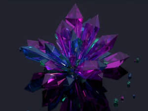 crystals 3D Model