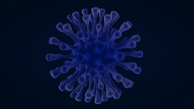 virus 1 3D Model .c4d .max .obj .3ds .fbx .stl .blend 