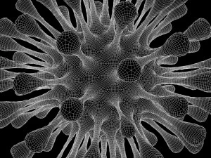 virus 1 Modello 3D
