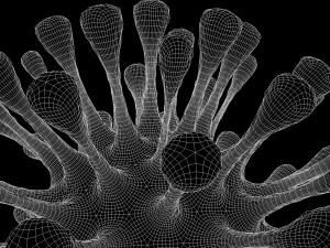 virus 1 Modello 3D
