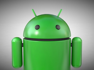 android robot - 3d logo 3D-Modell