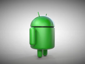 android robot - 3d logo 3D Model