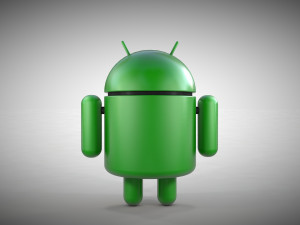 android robot - 3d logo 3D-Modell