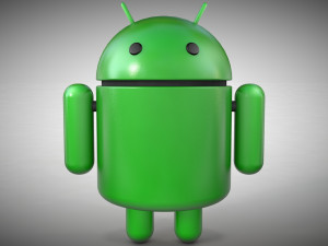 android robot - 3d logo 3D-Modell