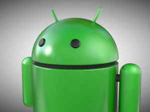android robot - 3d logo 3D Model