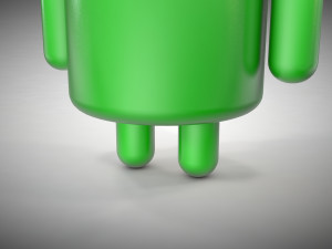 android robot - 3d logo 3D-Modell