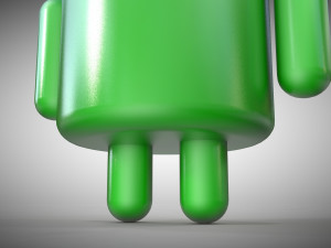 android robot - 3d logo 3D-Modell