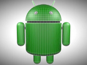 android robot - 3d logo 3D Model