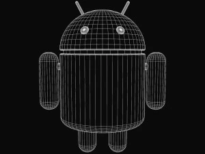 android robot - 3d logo 3D Model