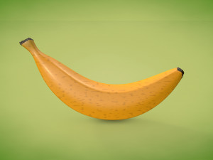 banana Model 3D