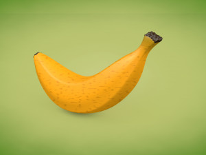 banana Model 3D