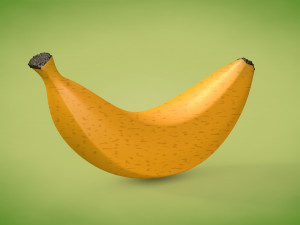 banana Model 3D