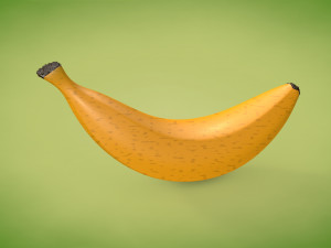 banana Model 3D