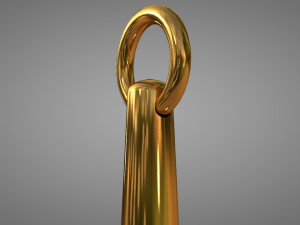 golden bell 3Dモデル