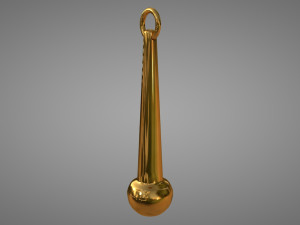 golden bell 3Dモデル