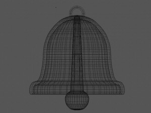 golden bell 3Dモデル